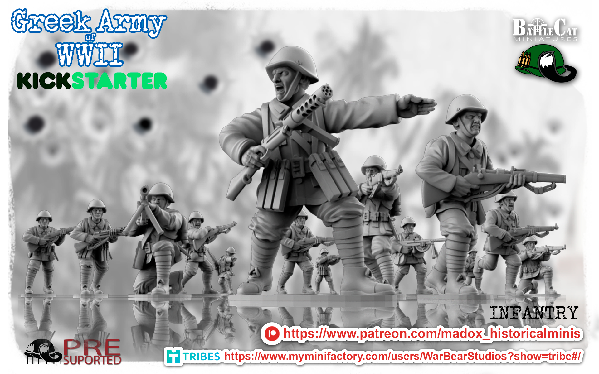 WWII Greek Infantry